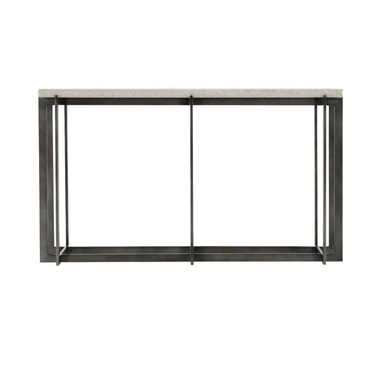 Hathaway 57.13'' Stone Console Table