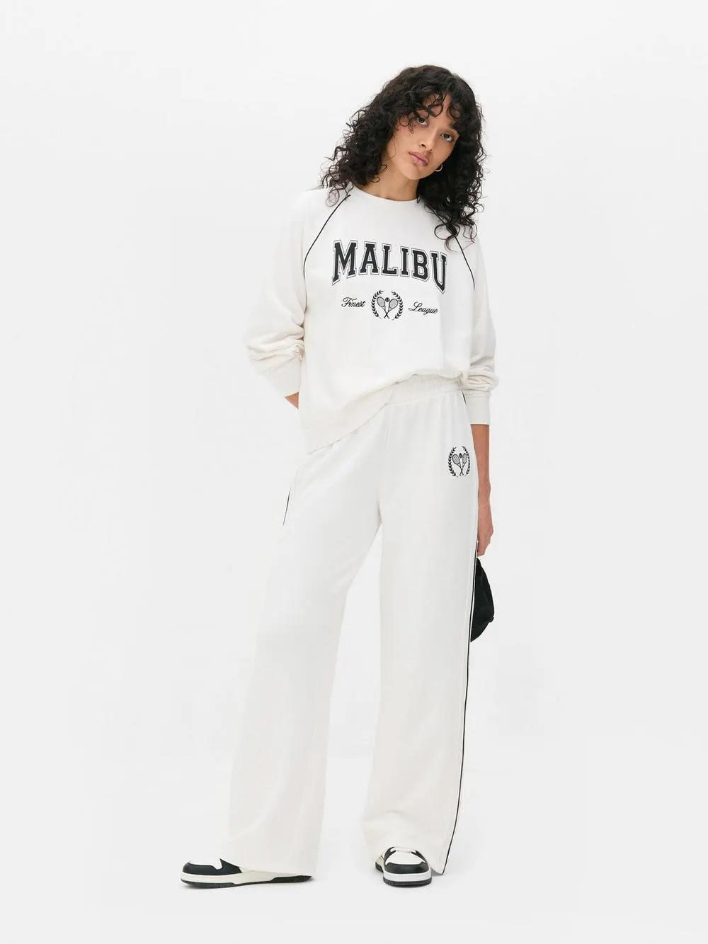 Straight Leg Varsity Joggers