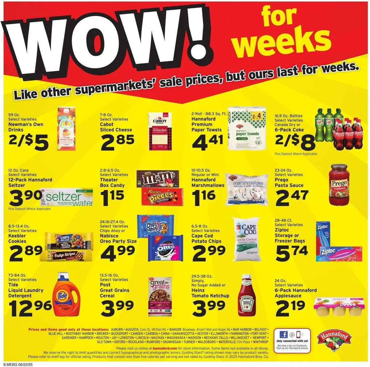 Weekly ad Hannaford Current weekly ad from June 22 to June 28 2025 - Page 8