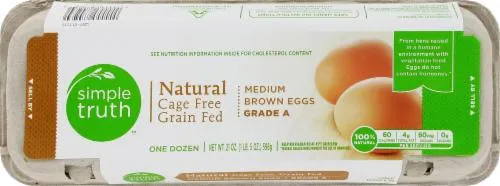 Simple Truth™ Natural Cage Free Medium Brown Eggs