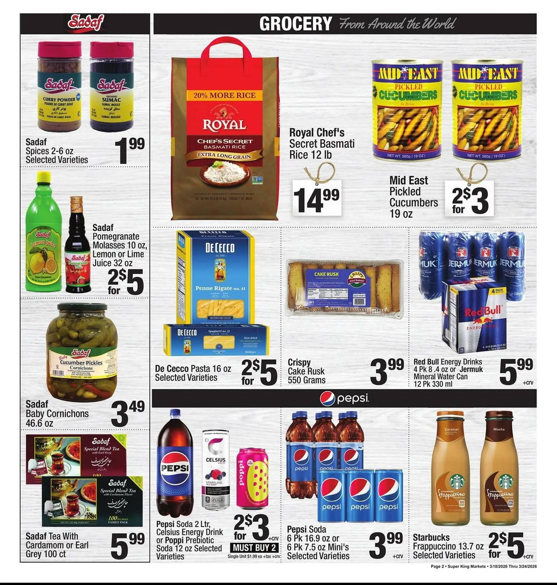 Weekly ad Super King Markets weekly ad from March 18 to March 24 2026 - Page 2