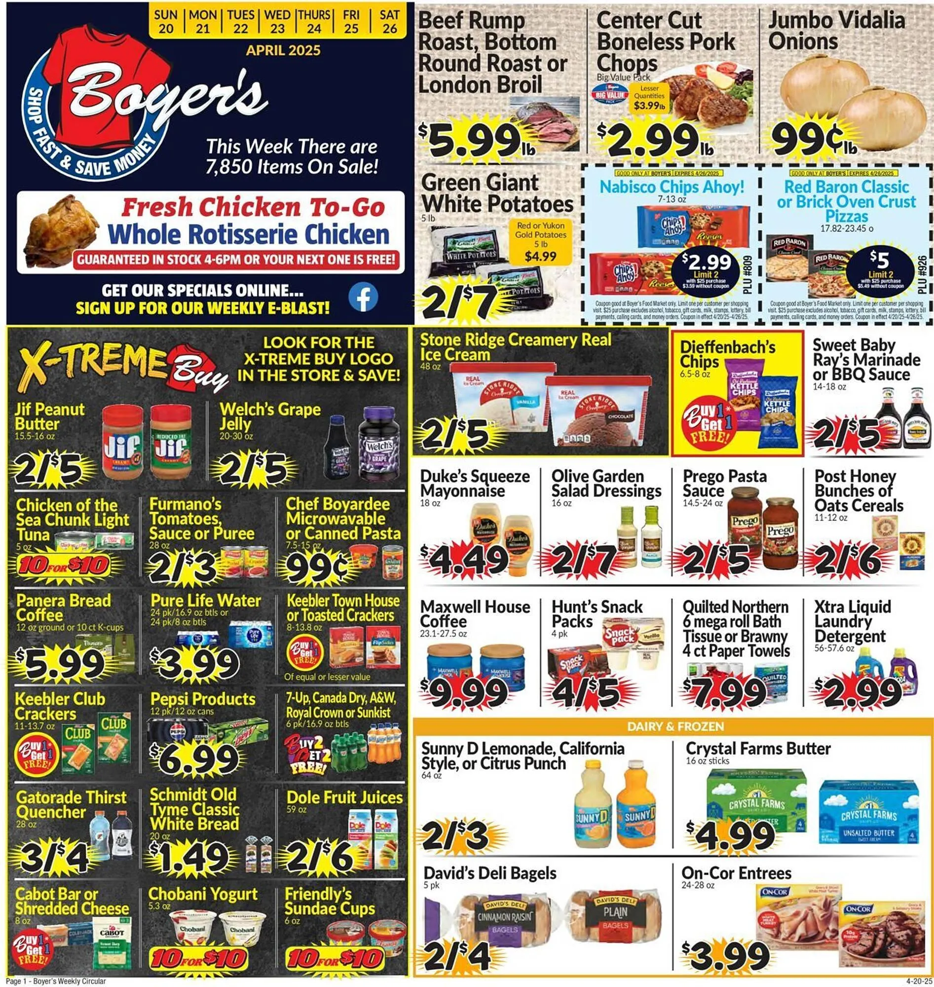 Weekly ad Boyer's Food Markets Weekly Ad from April 20 to April 26 2025 - Page 3