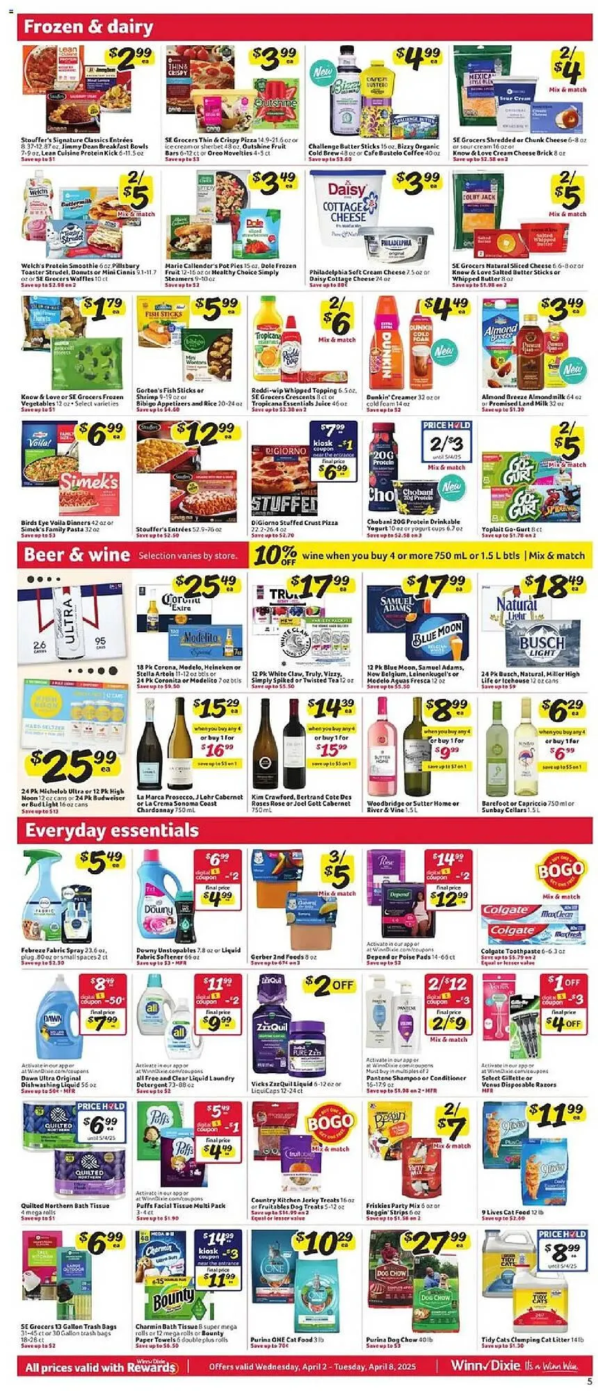 Weekly ad Winn Dixie Weekly Ad from April 2 to April 8 2025 - Page 8