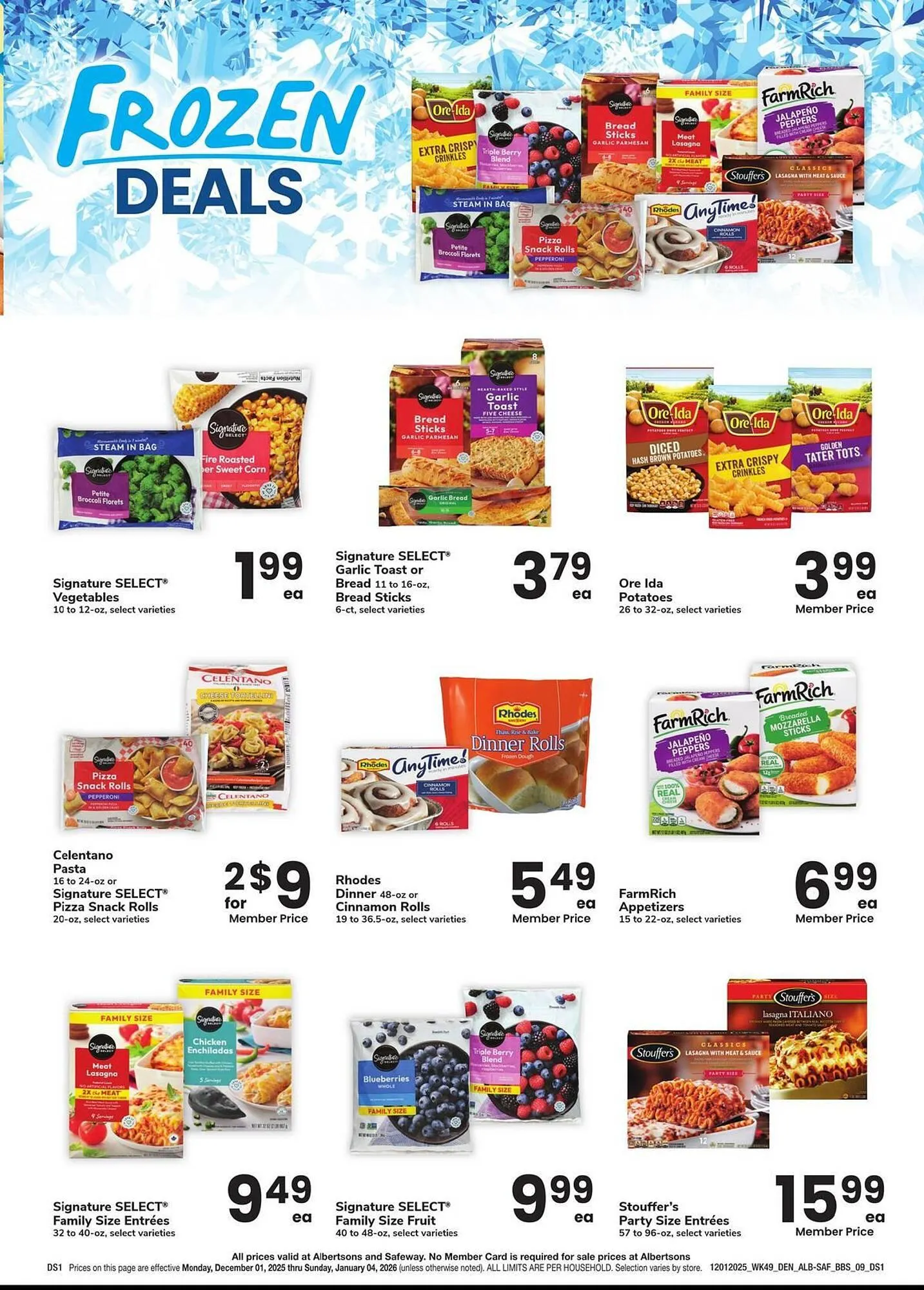 Weekly ad Safeway weekly ad from December 1 to January 4 2026 - Page 9