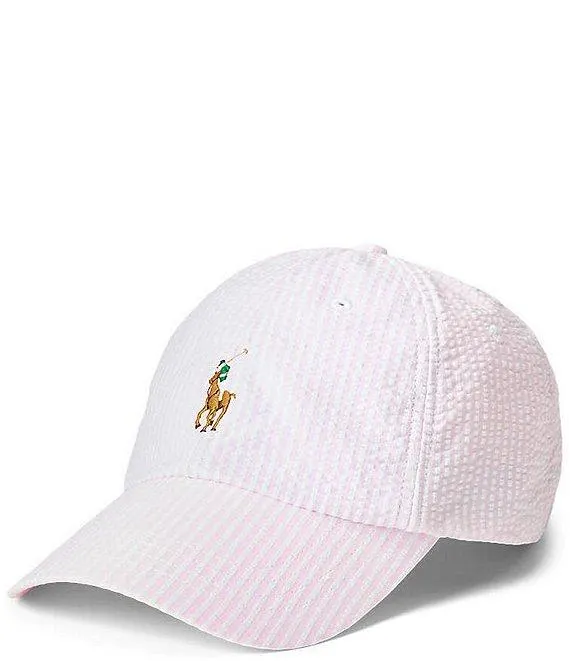 Seersucker Cap