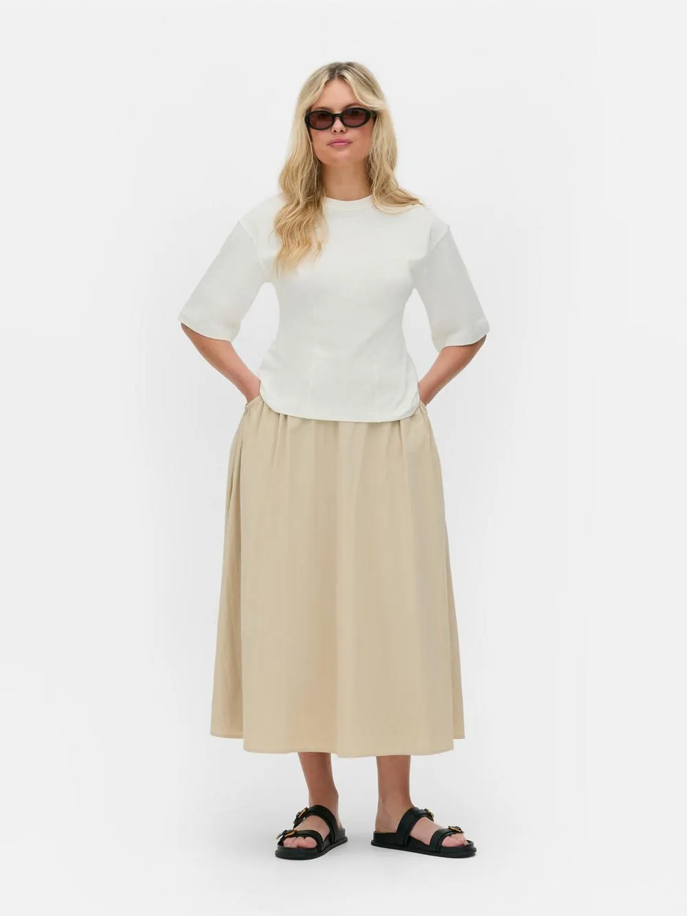 Cinched Short Sleeve T-Shirt