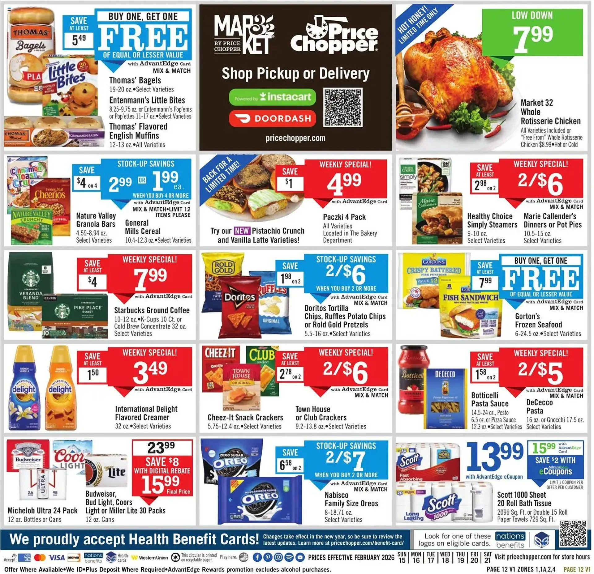 Weekly ad Price Chopper weekly ad from February 15 to February 22 2026 - Page 12