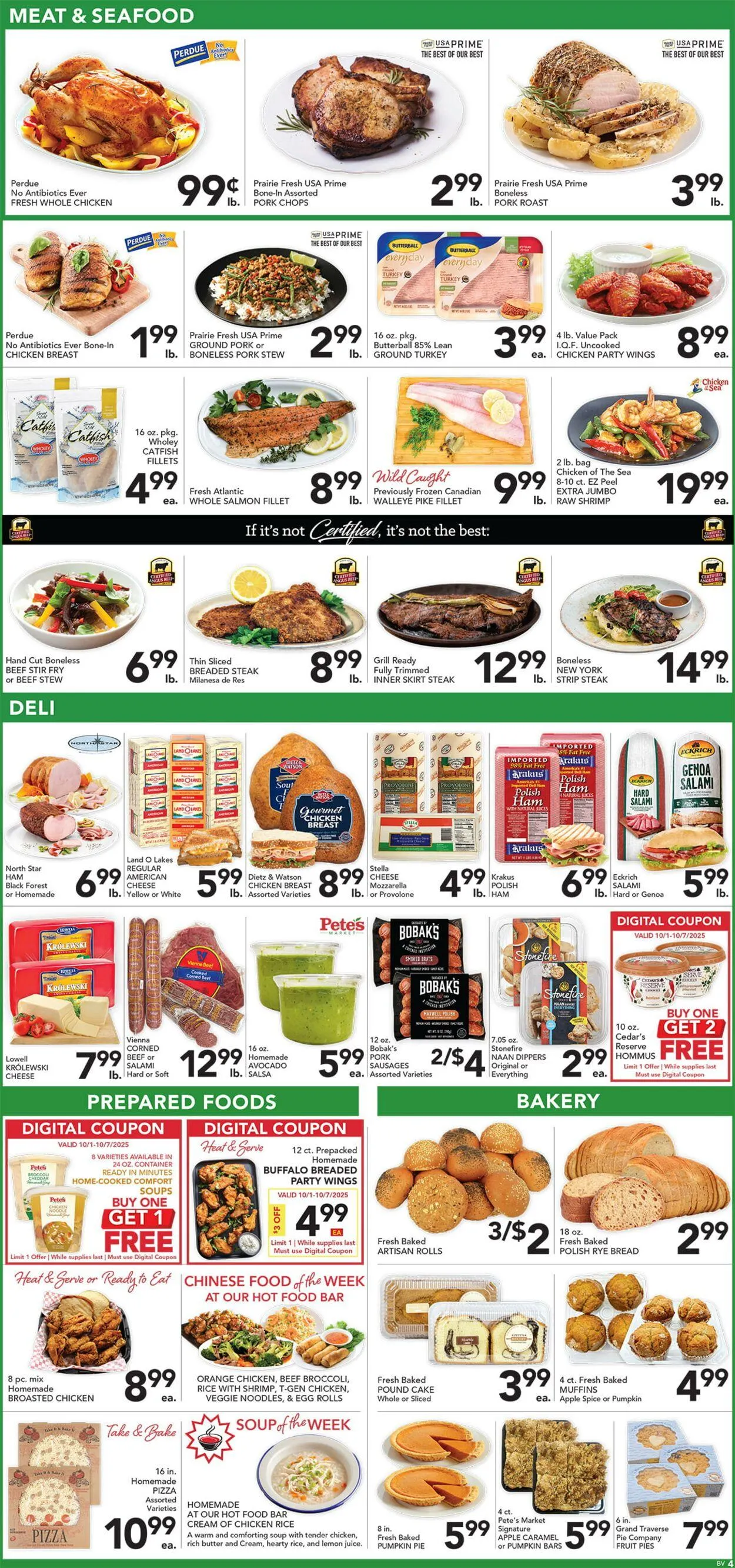 Weekly ad Pete's Fresh Market Current weekly ad from October 1 to October 7 2025 - Page 4