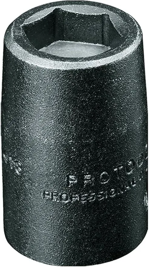 Stanley Proto J7214PF 3/8-Inch Drive High Strength Magnetic Power Socket, 7/16-Inch, 6 Point