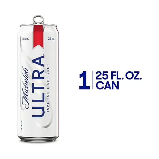 Michelob Ultra Light Beer 25 fl oz