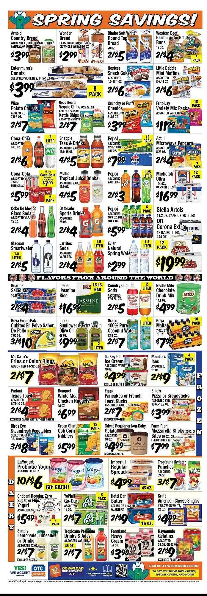 Weekly promotion Western Beef circular spanning from April 16 to April 22 2026 - Page 2 for Catalogue 365