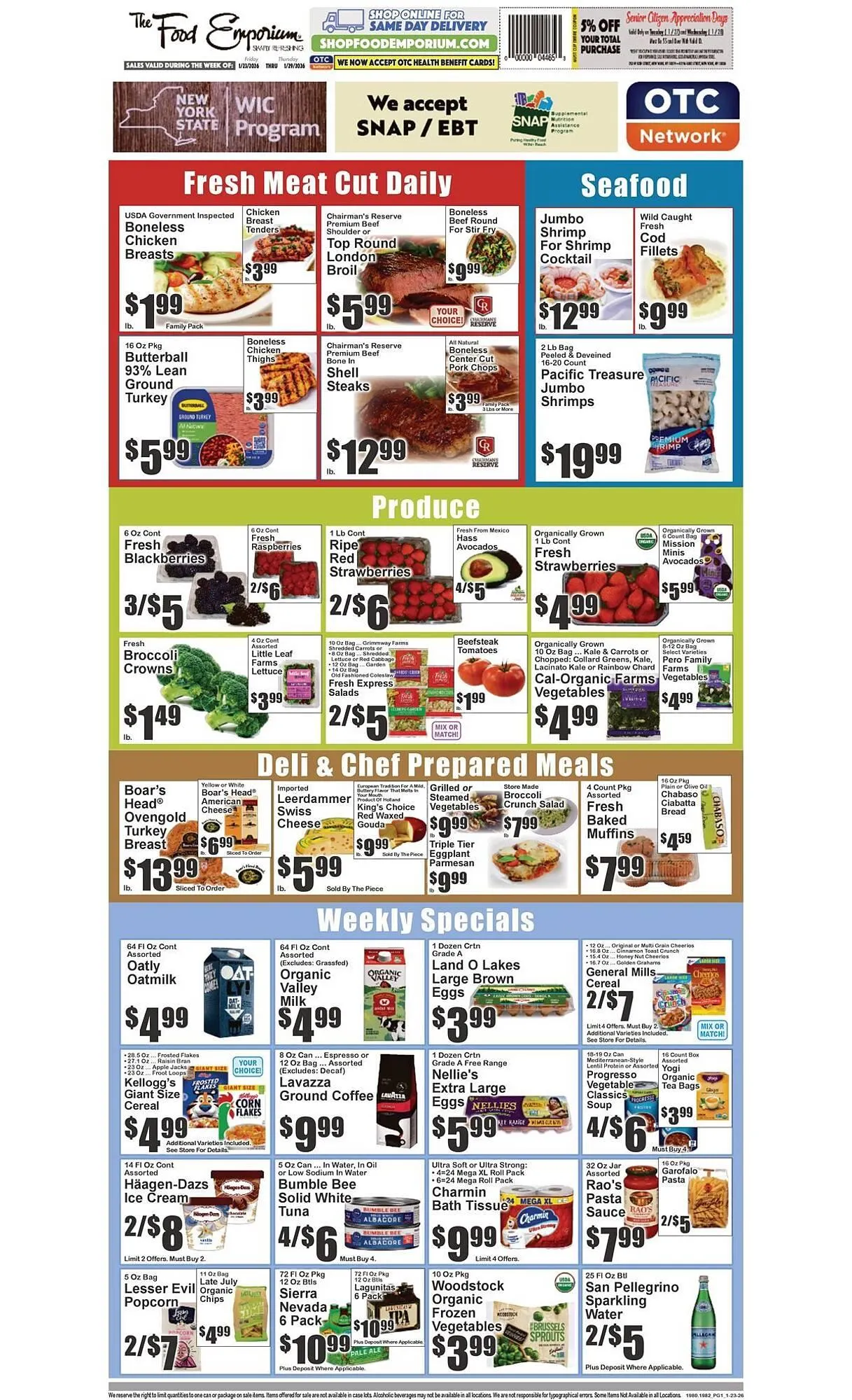 The Food Emporium circular - 1