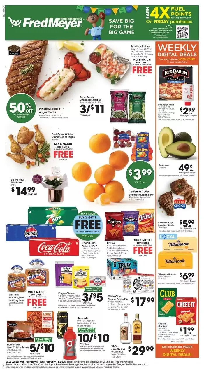 Weekly ad Exclusive deals for our customers from February 5 to February 11 2025 - Page 1