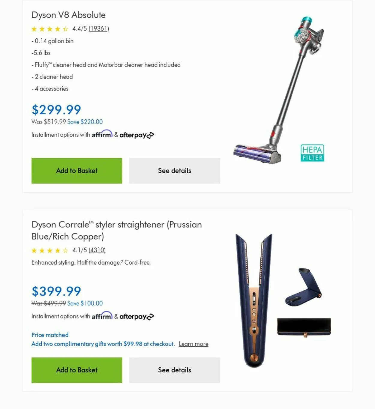 Weekly ad Dyson from November 1 to November 30 2024 - Page 1