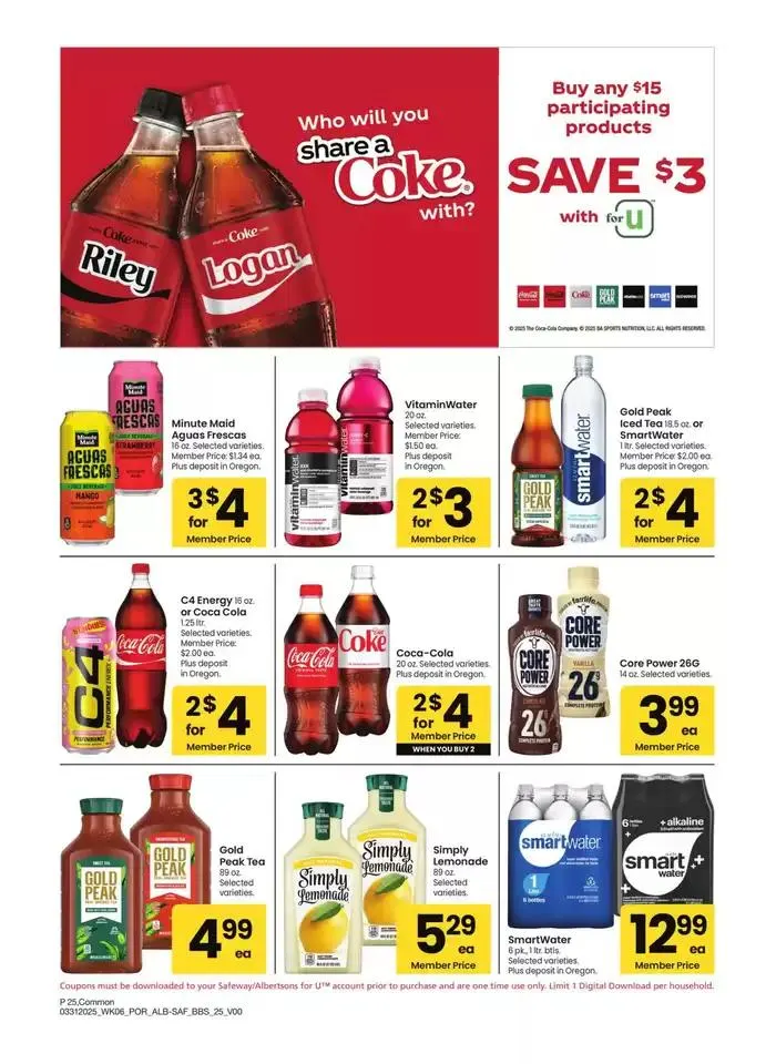 Weekly ad Albertsons - Portland - BBS from March 31 to May 4 2025 - Page 25