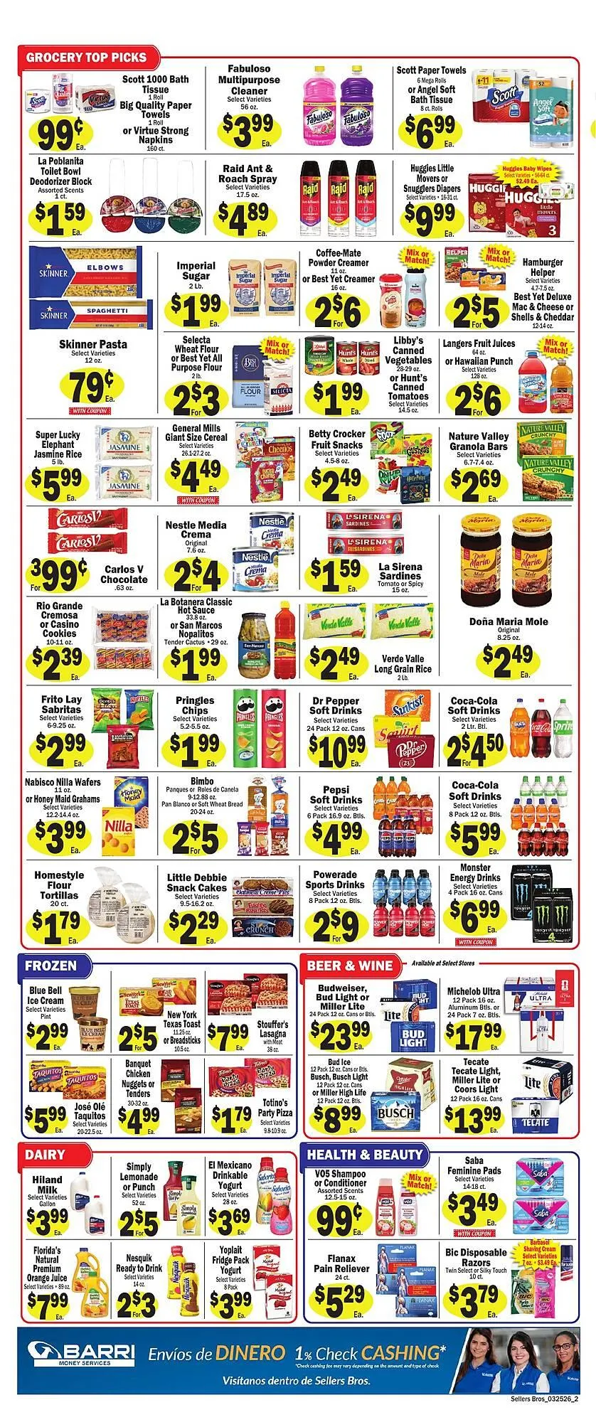 Weekly ad Sellers Bros weekly ad from March 25 to March 31 2026 - Page 2