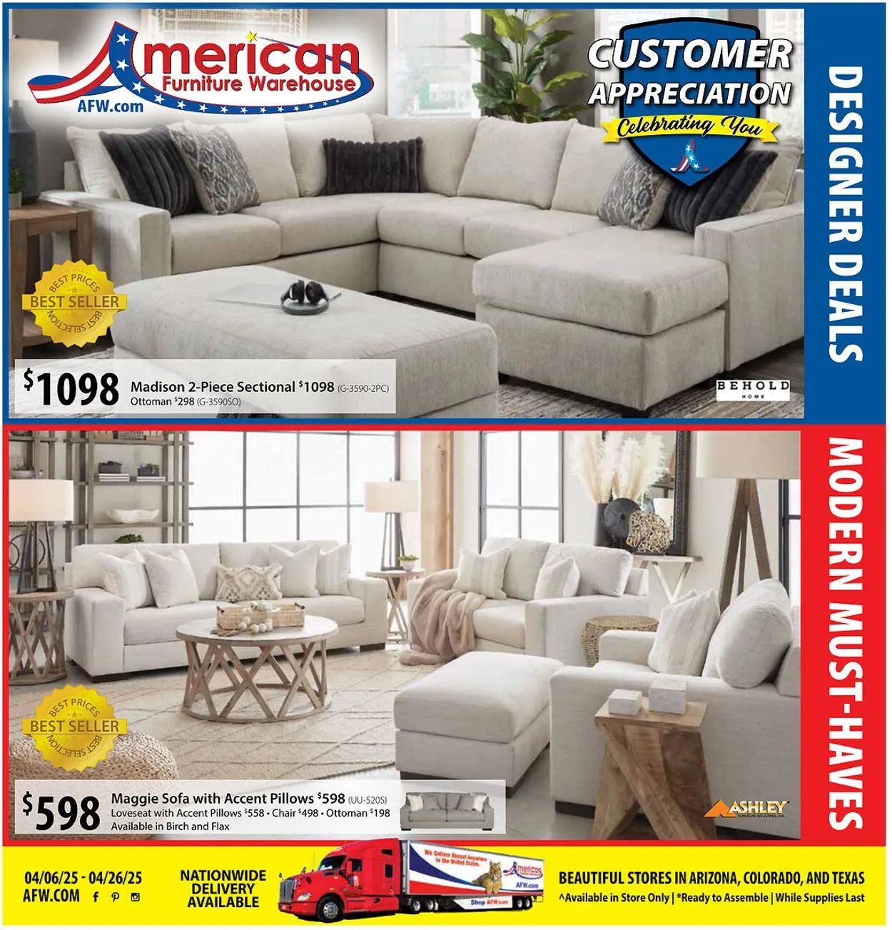 Weekly ad American Furniture Warehouse Current weekly ad from August 31 to September 14 2025 - Page 2