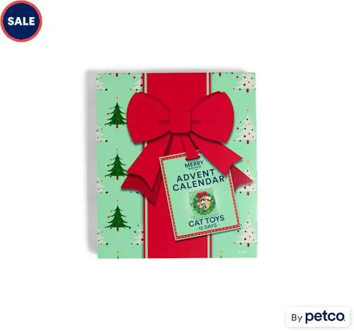 Merry Makings 12-Day Cat Toy Advent Calendar