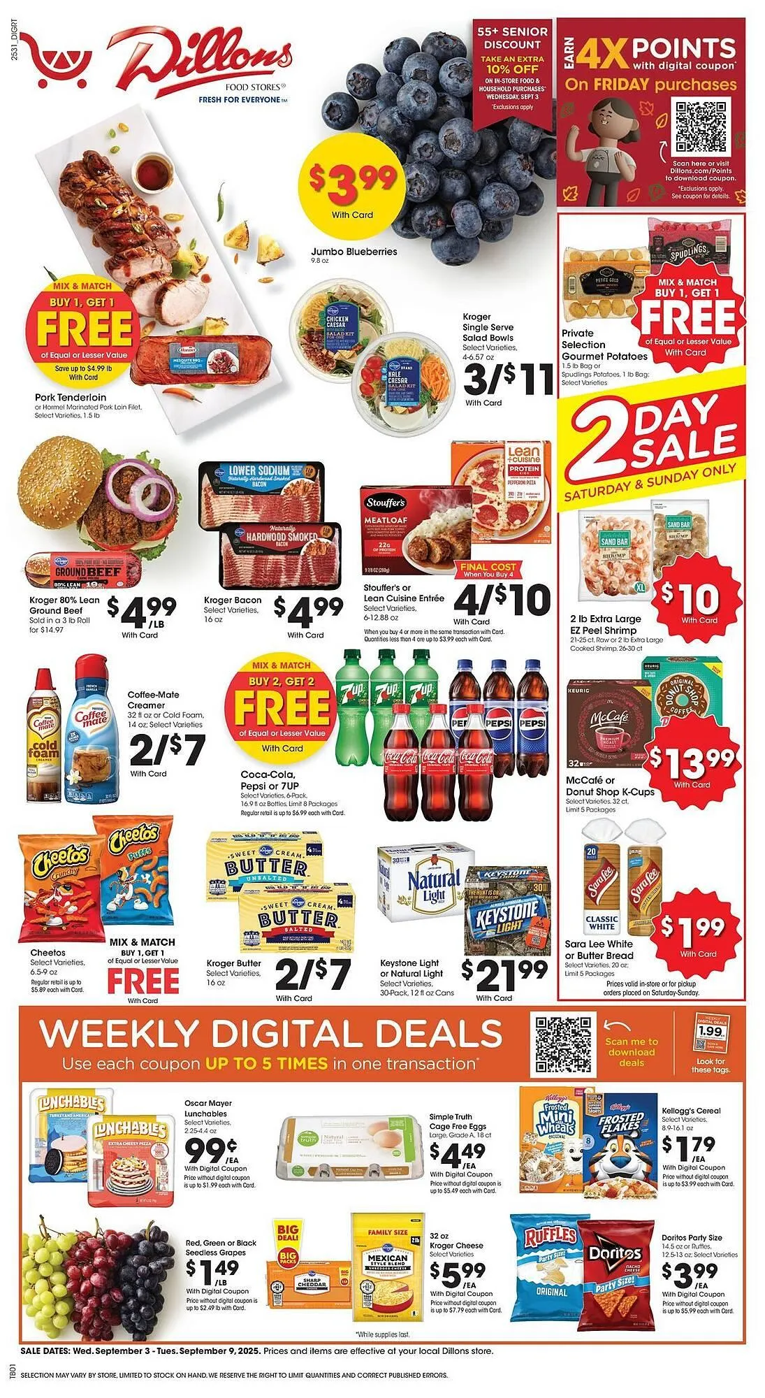 Weekly ad Dillons weekly ad from September 3 to September 9 2025 - Page 1