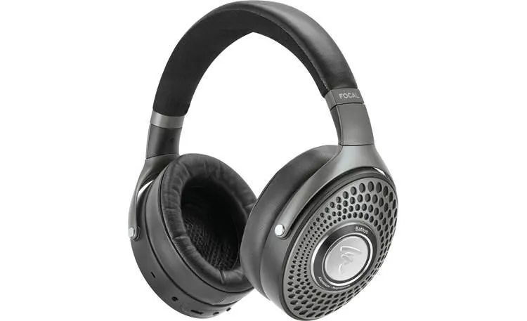 Focal Bathys Over-ear wireless Bluetooth® noise-canceling headphones (Black Silver)