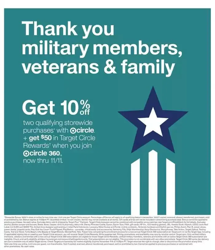 Weekly ad Target flyer from October 30 to November 13 2024 - Page 3