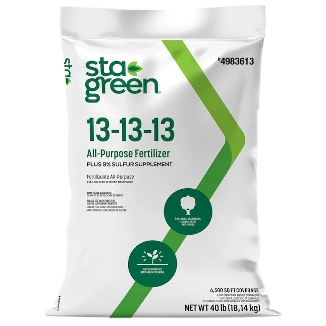 Sta-Green 40-lb 6500-sq ft 13-13-13 All Purpose Fertilizer