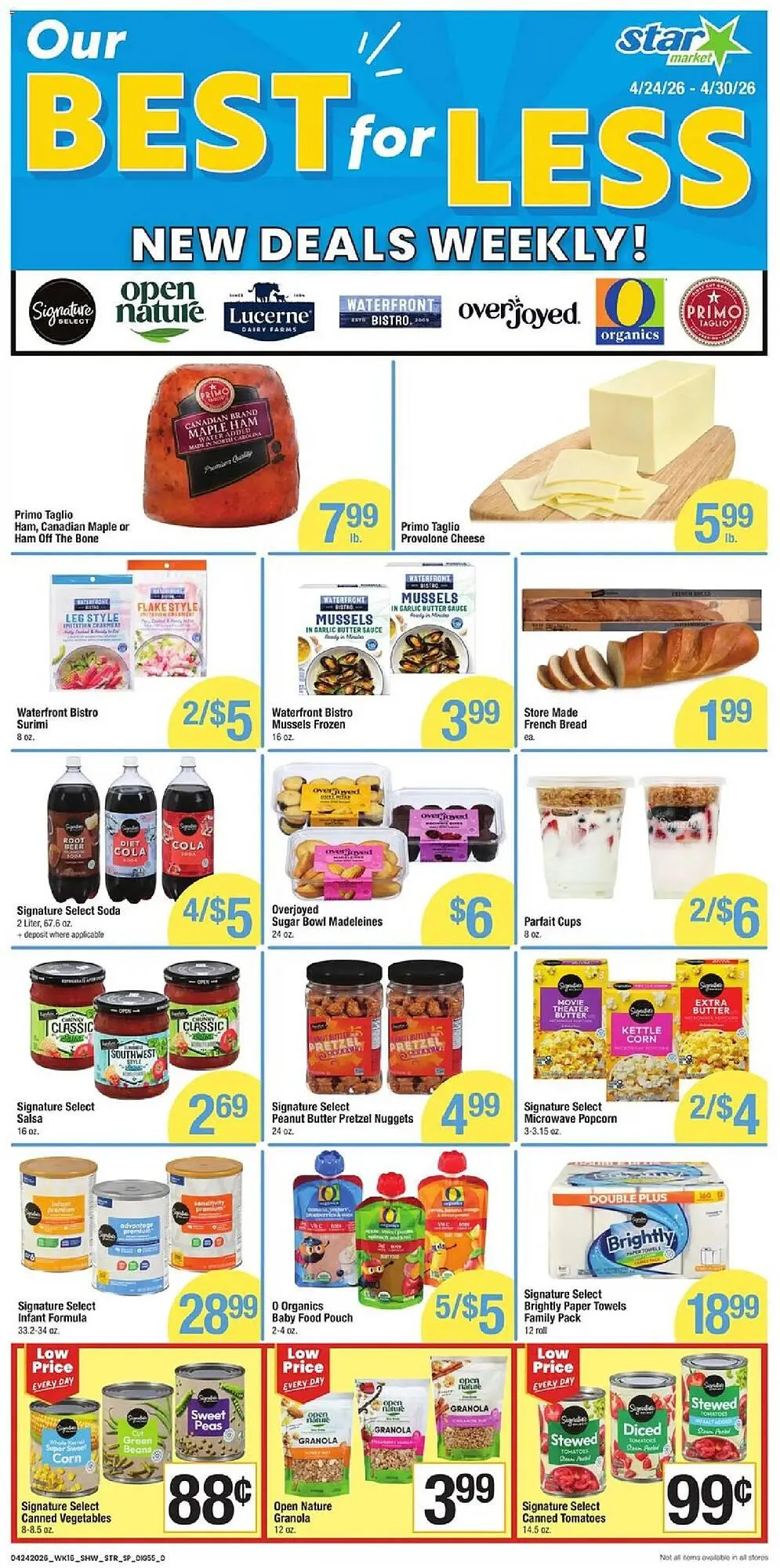 Weekly promotion Star Market weekly ad spanning from April 24 to April 30 2026 - Page 5 for Catalogue 365