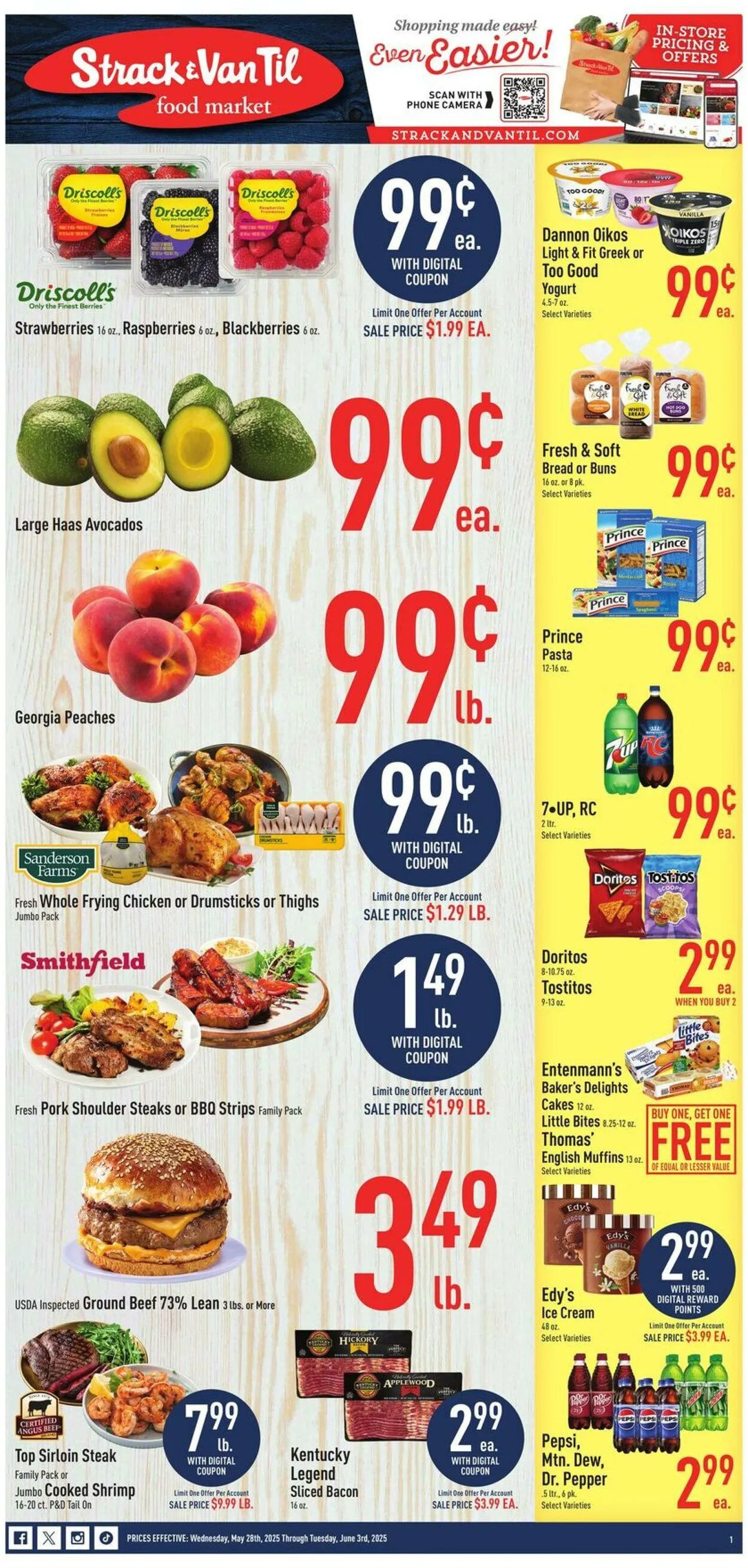 Weekly ad Strack & Van Til Current weekly ad from May 28 to June 3 2025 - Page 1