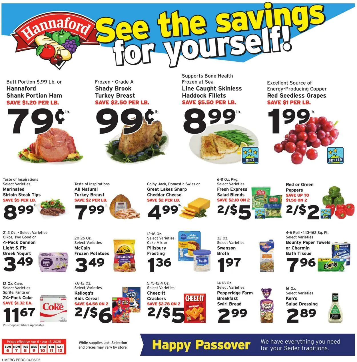 Hannaford Current weekly ad - 1