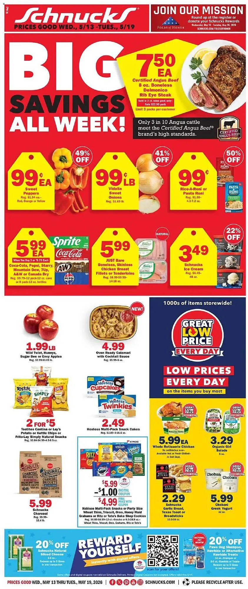 Weekly ad Schnucks weekly ad from May 13 to May 20 2026 - Page 1