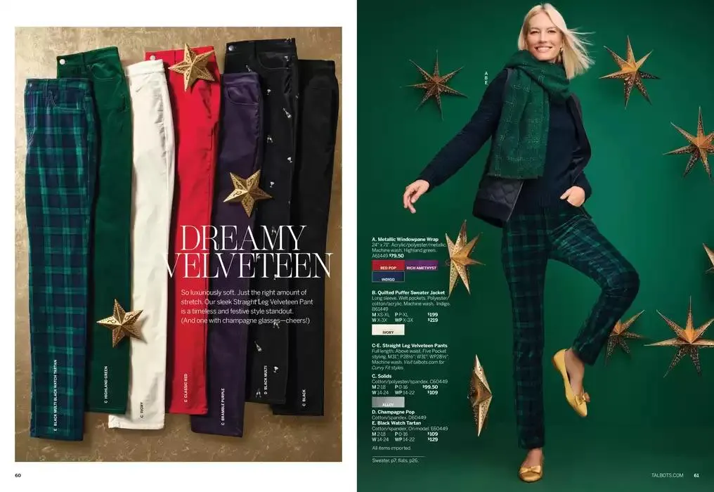 Weekly ad Talbots What’s in a WISH? from November 16 to November 30 2024 - Page 31