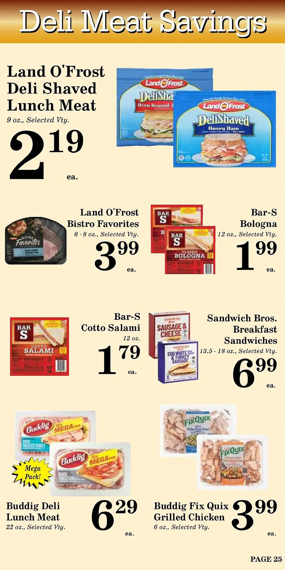 Weekly promotion Harvest Foods weekly ad spanning from September 3 to September 30 2025 - Page 26 for Catalogue 365