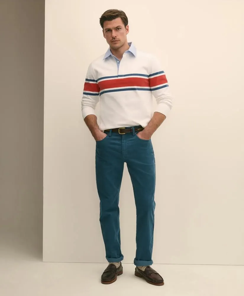 Cotton 5-Pocket Corduroy Pants