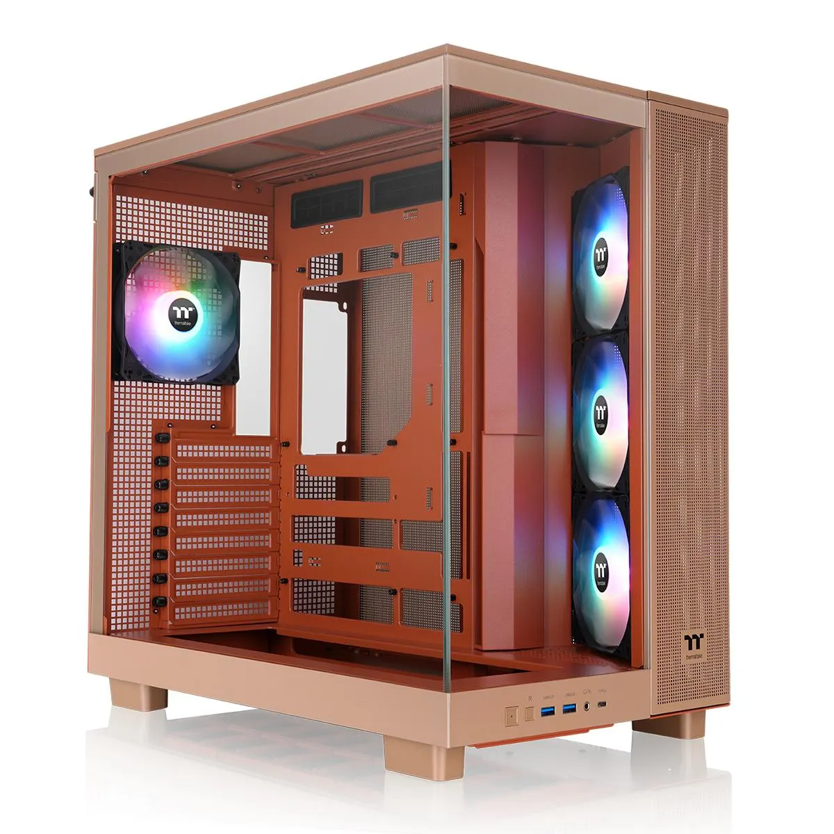 View 380 XL TG ARGB Gravel Sand Mid Tower Chassis