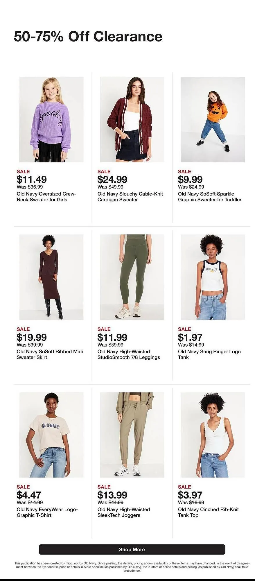 Weekly ad Old Navy weekly ad from November 3 to November 9 2025 - Page 6