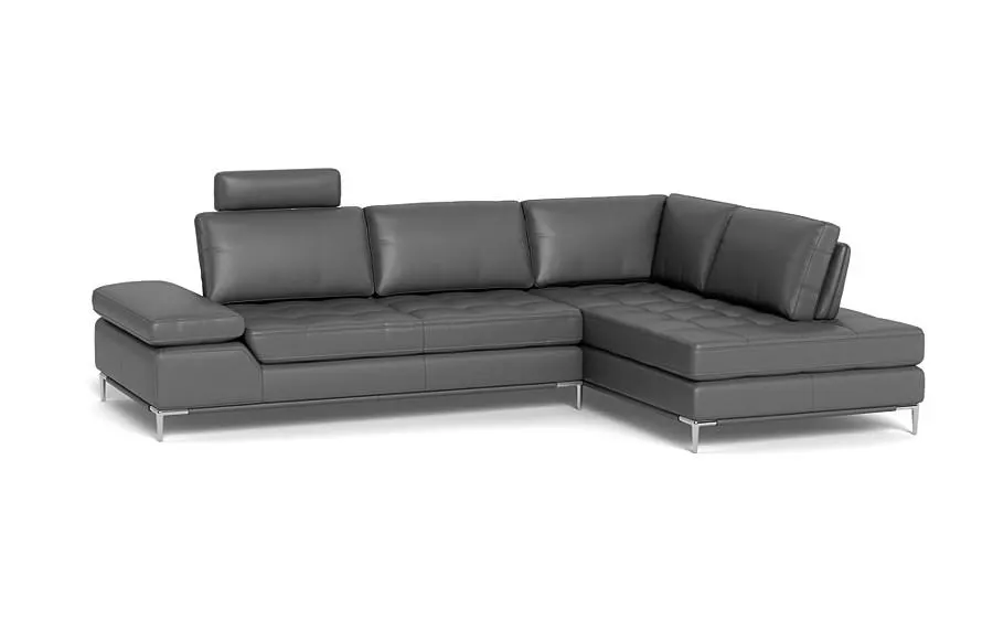 Empire Right Sofa Dark Gray