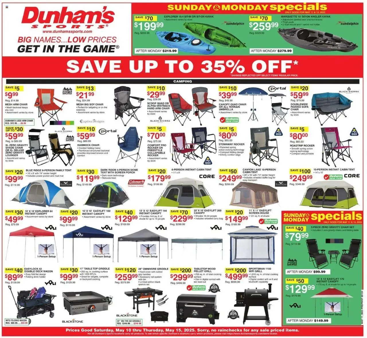 Dunhams Sports Weekly Ad - 1