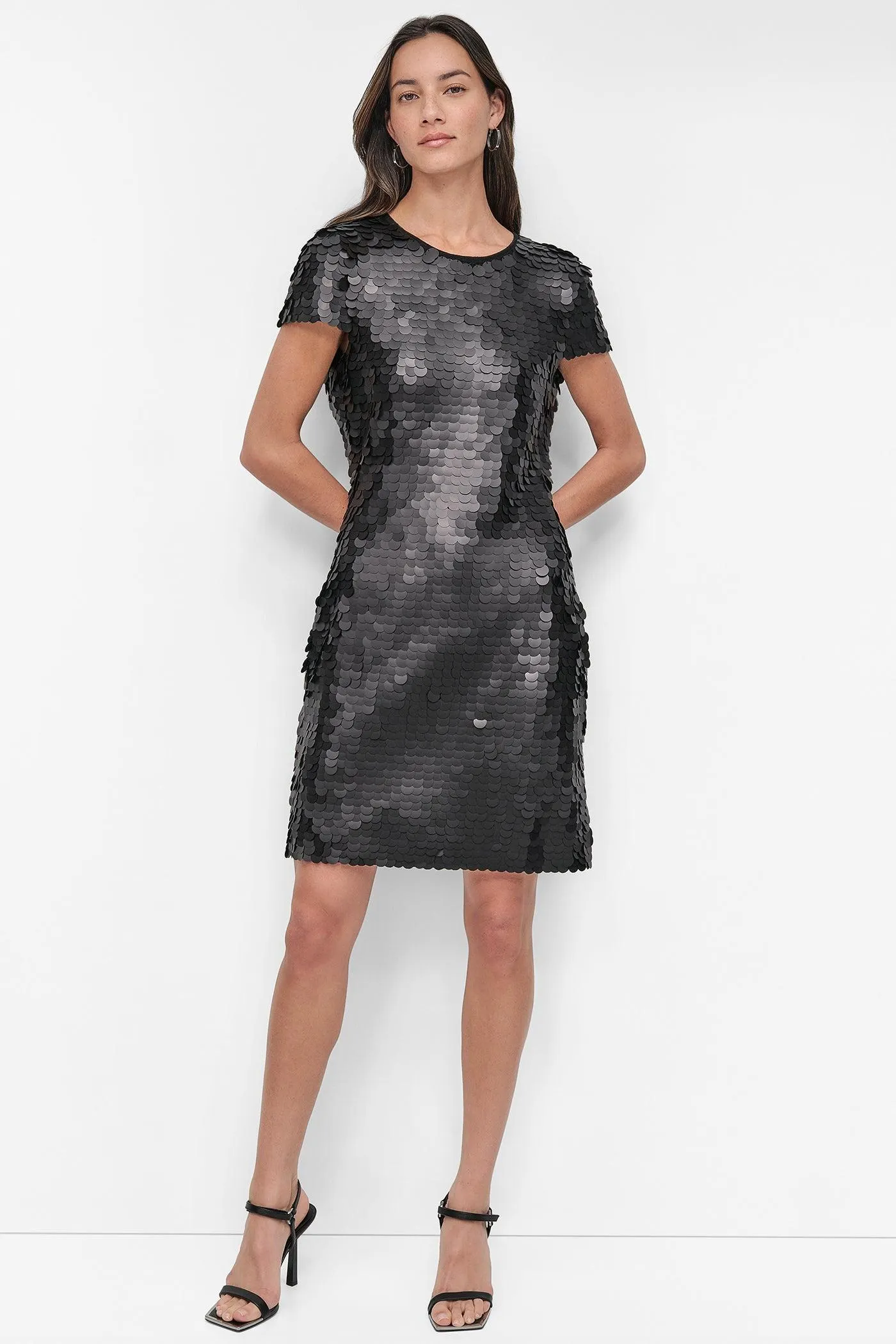 PIALLETTES SHIFT DRESS