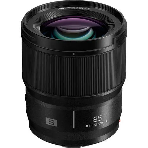 Panasonic LUMIX S 85mm F1.8 Lens for L-Mount Mirrorless Full Frame Cameras - Open Box