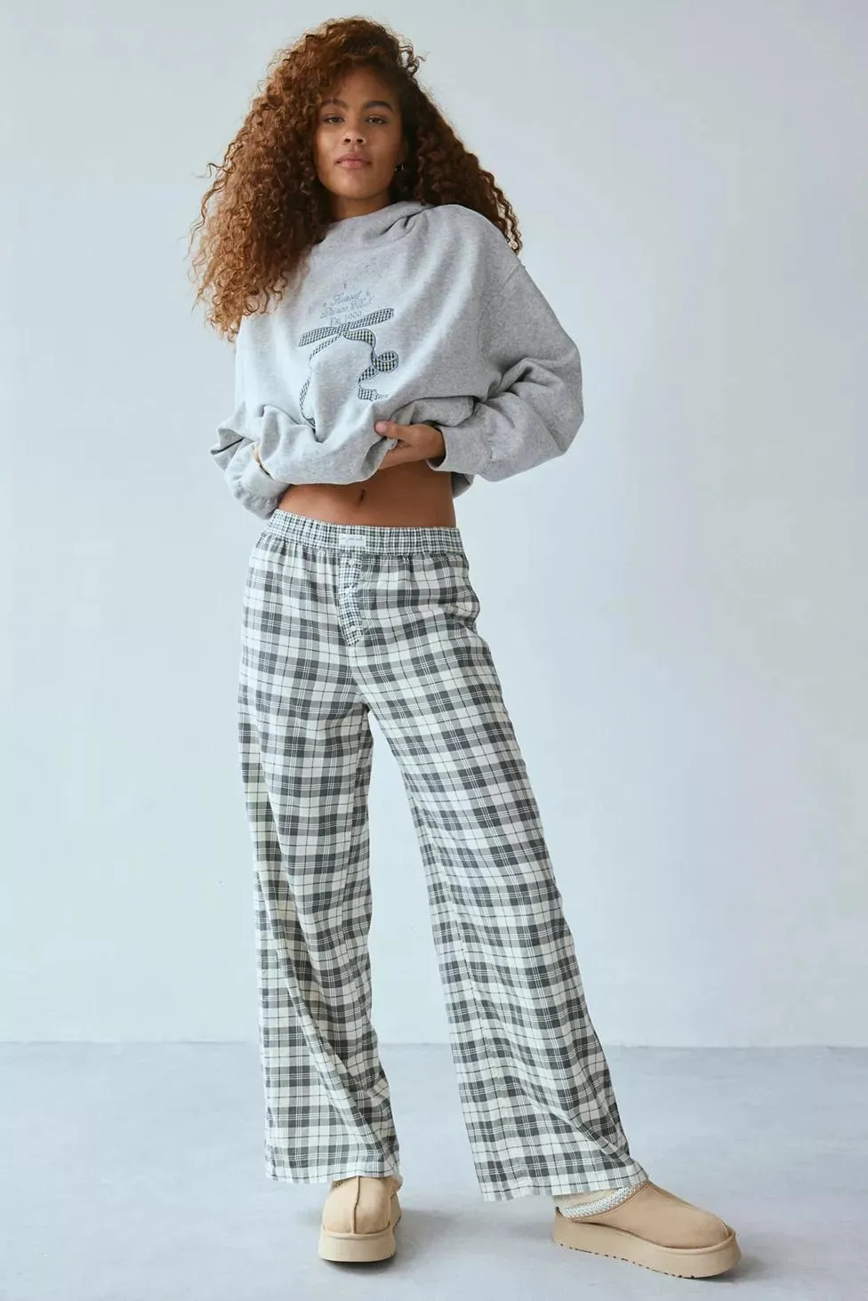 Out From Under Avril Printed Boxer Pant