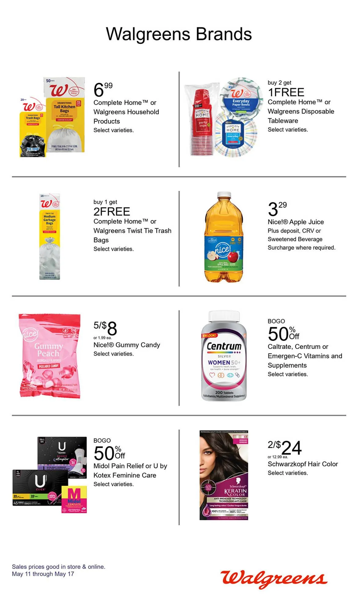 Weekly ad Walgreens Weekly Ad from May 11 to May 17 2025 - Page 5