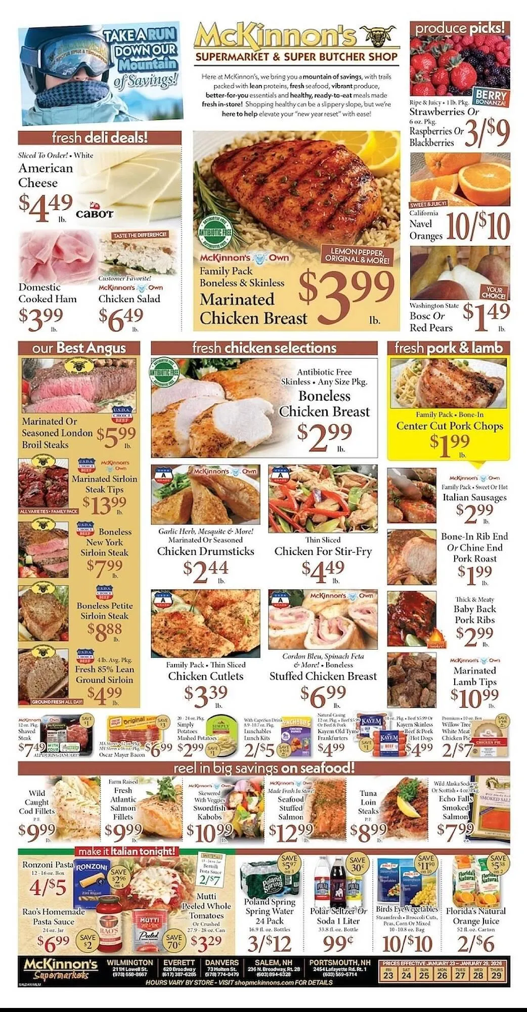 McKinnons Supermarkets weekly ad - 1