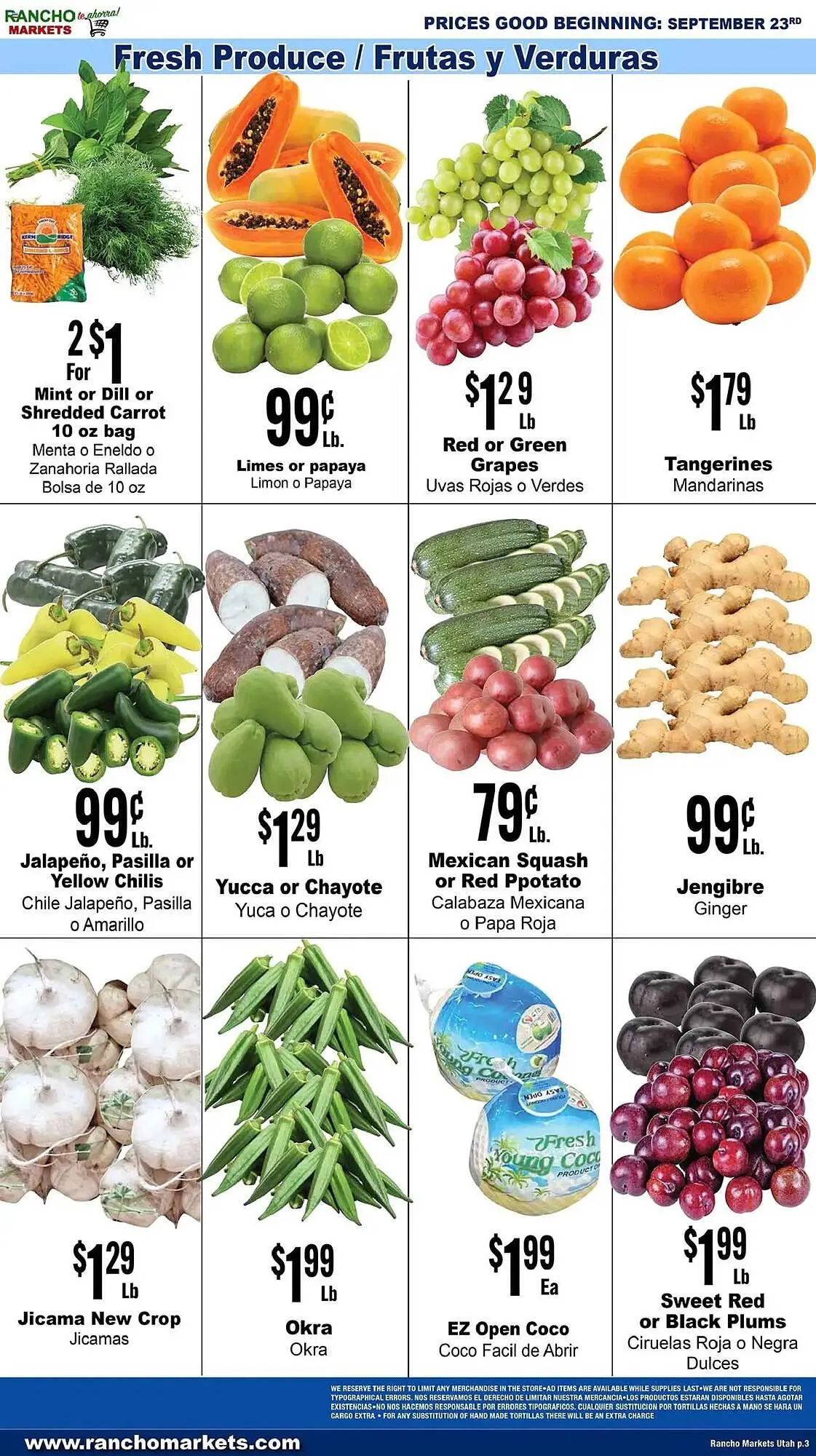 Weekly ad Rancho Markets weekly ad from September 23 to September 30 2025 - Page 3