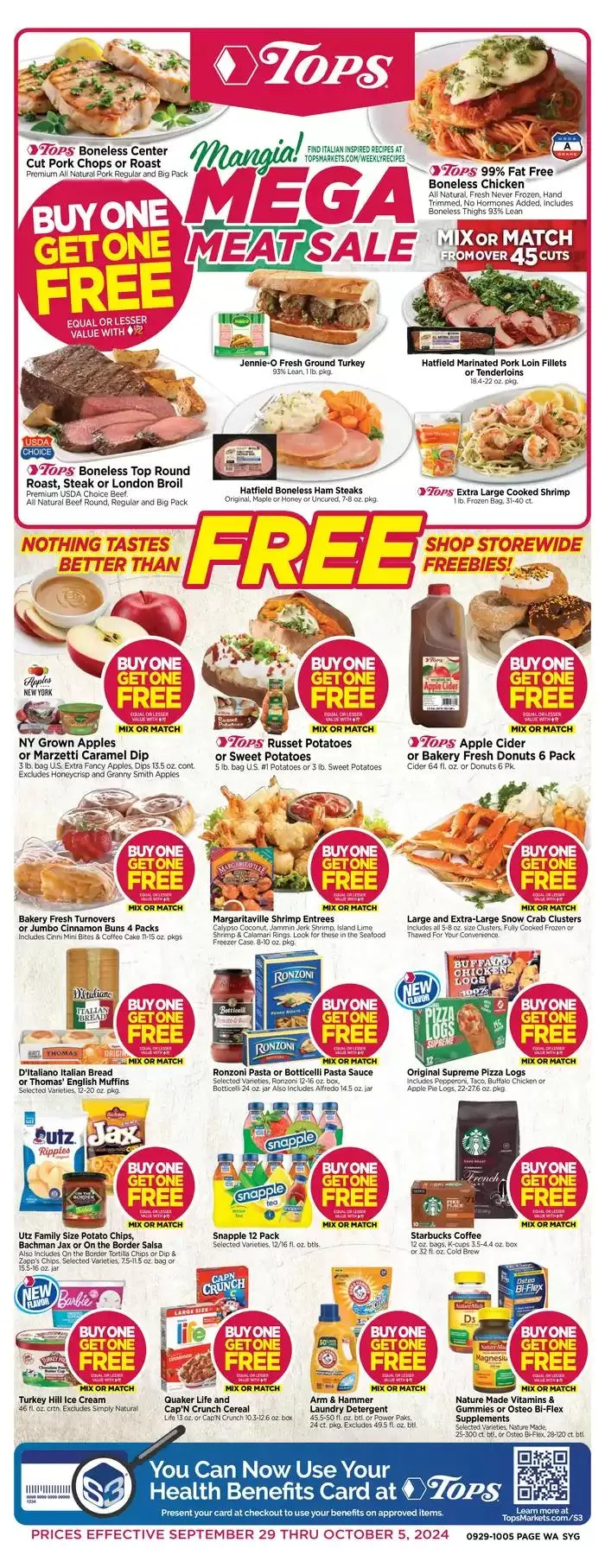 Weekly ad Discover attractive offers from September 29 to October 5 2024 - Page 1