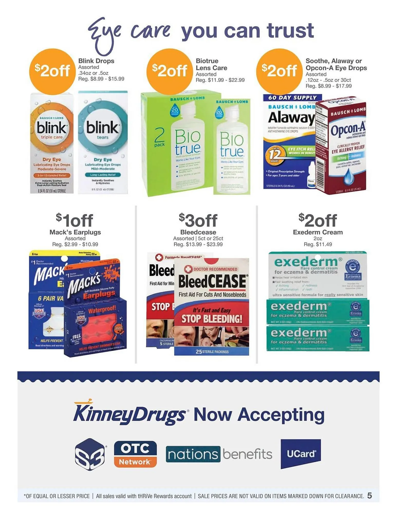 Weekly ad Kinney Drugs weekly ad from March 1 to March 31 2026 - Page 5