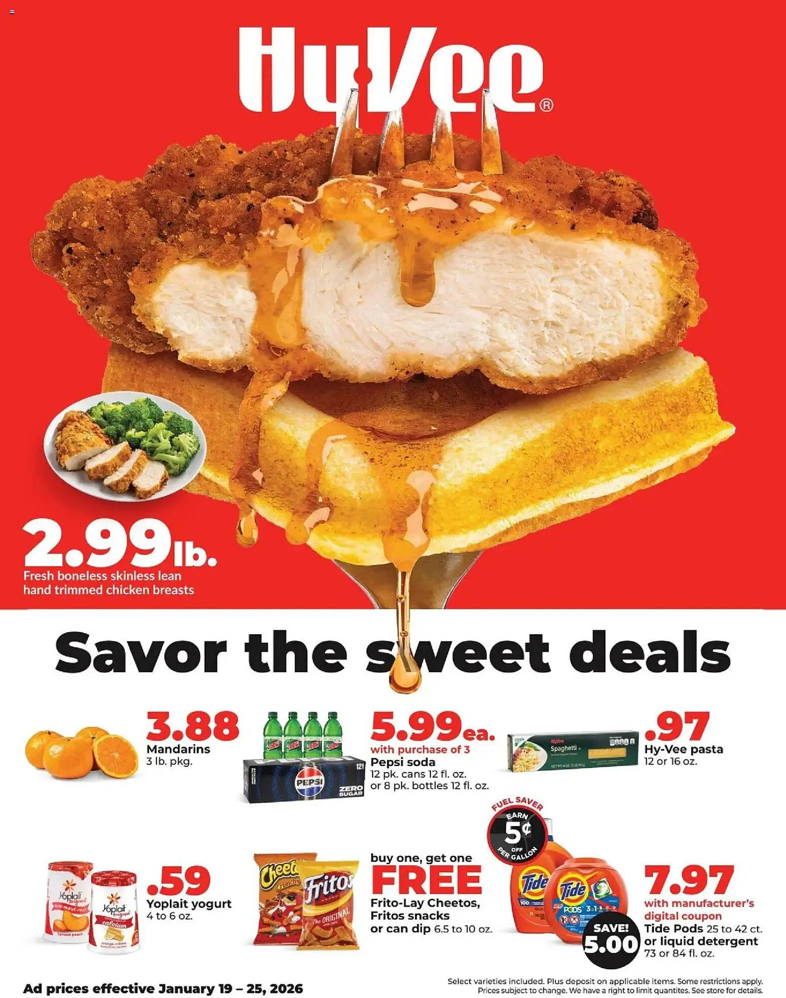 Weekly ad Hy-Vee weekly ad from January 19 to January 25 2026 - Page 1