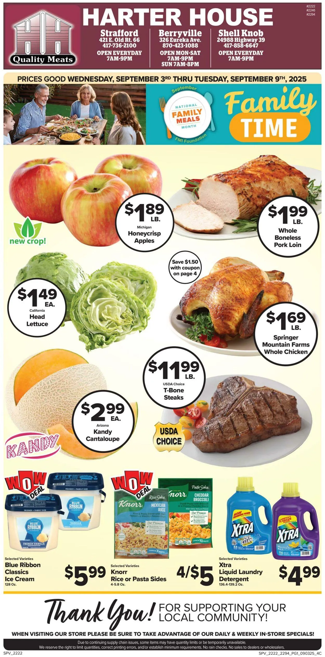 Weekly ad Harter House - Strafford from September 3 to September 9 2025 - Page 2