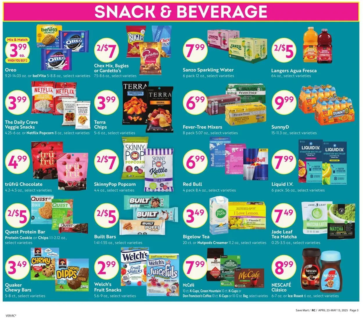Weekly ad Save Mart from April 23 to May 13 2025 - Page 3