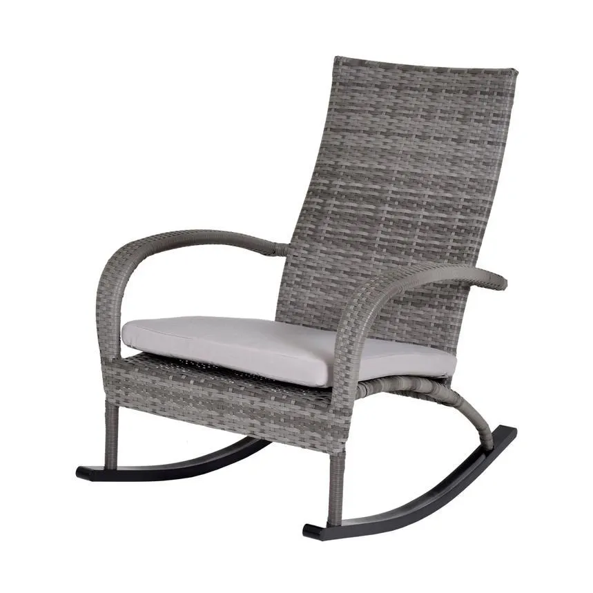 Neilina Gray Rocking Chair