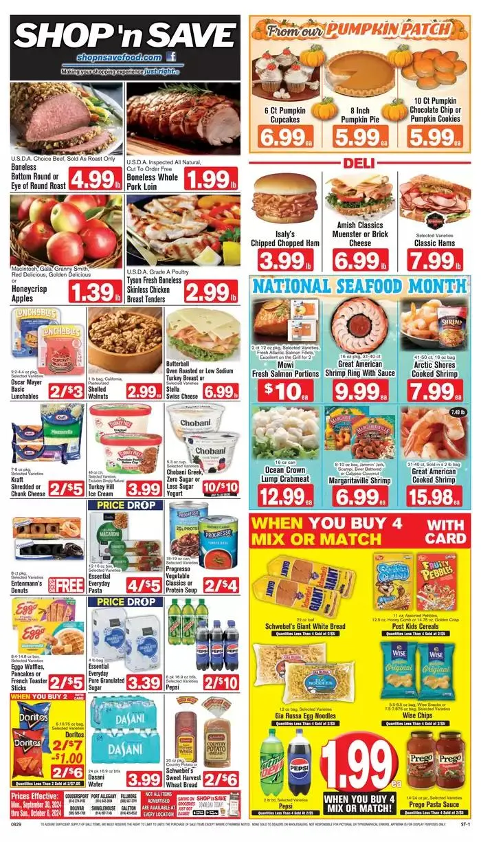 Weekly ad Current deals and offers from September 30 to October 14 2024 - Page 1